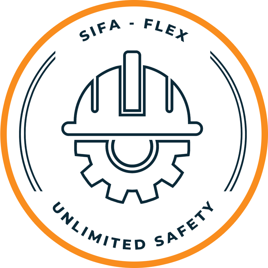 sifa-flex-logo-weiss-orange-arbeitsschutz-arbeitssicherheit-brandschutz-energie-umwelt