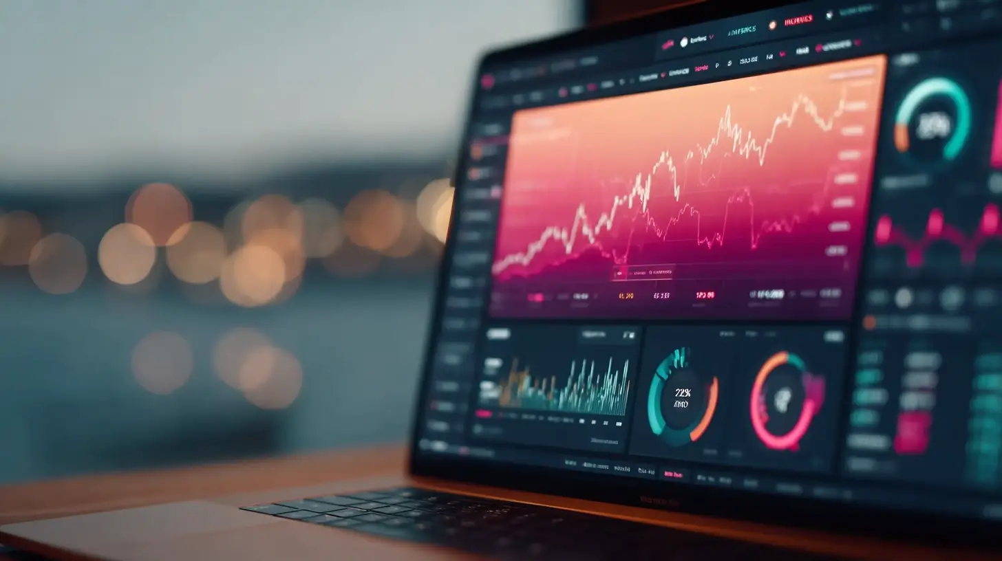 Dashboard zur Performance Optimierung einer Website mit Ladezeiten und Leistungskennzahlen