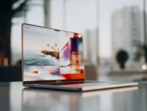 Laptop auf dem Tisch - steht symbolisch zu GEO ist kein neues SEO