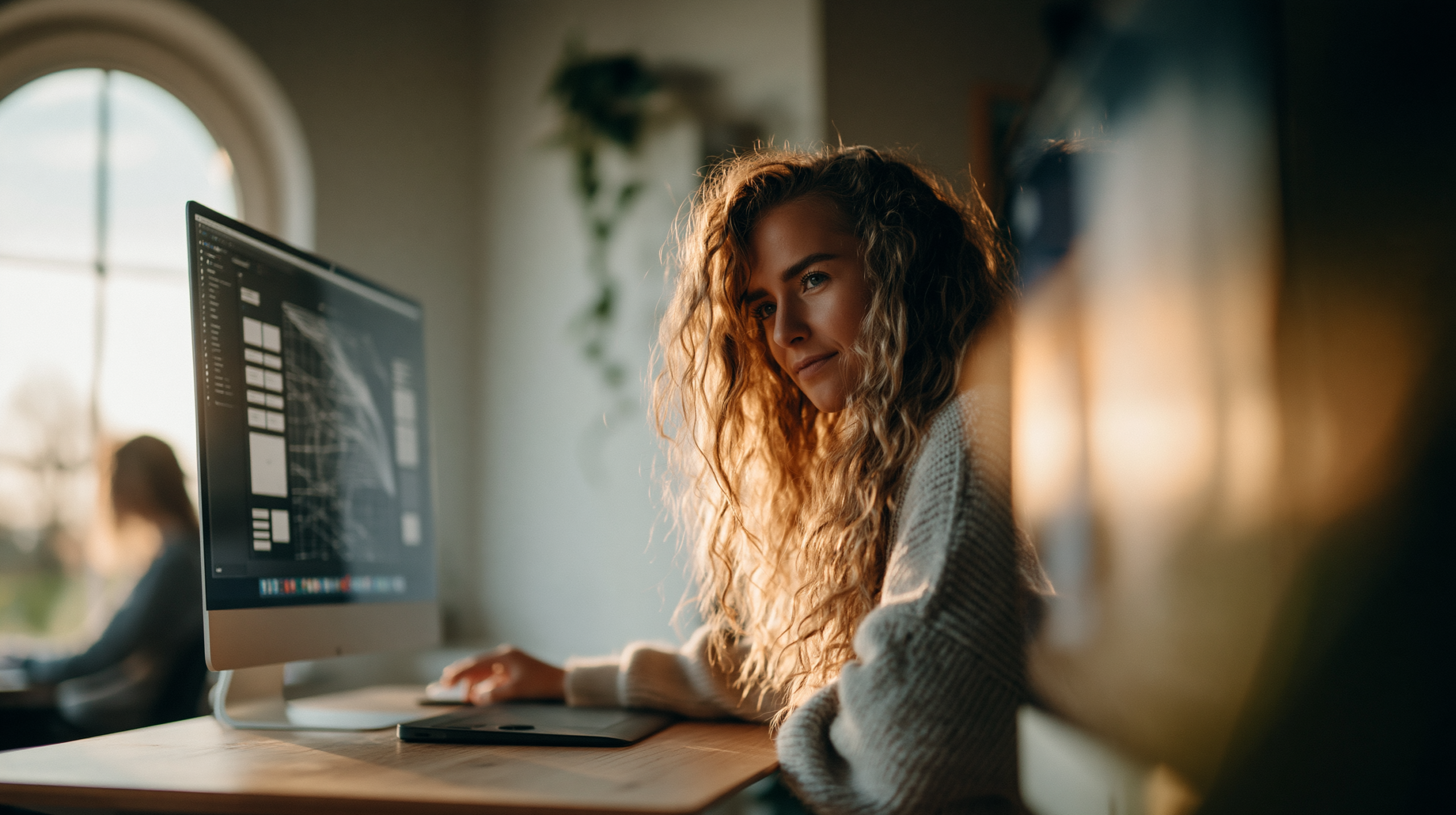 Freelancerin von CremerMedia erstellt bezahlte Social-Media-Werbung